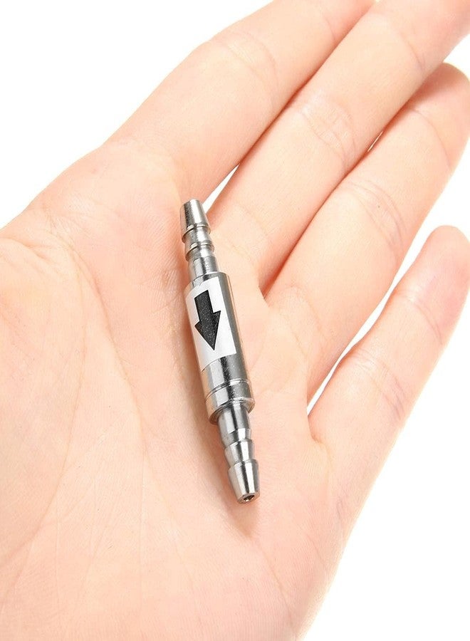 صمام فحص أحادي الاتجاه من الفولاذ المقاوم للصدأ من VAYINATO® Golden Angel، قطعة واحدة، صمام عدم رجوع أحادي الاتجاه لنظام إمداد ثاني أكسيد الكربون في أحواض الأسماك من PetzLifeworld - Image 2